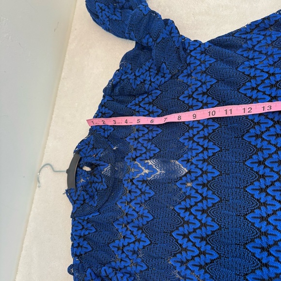 FREE PEOPLE Blue Simone Mini Dress size XS - Picture 12 of 14